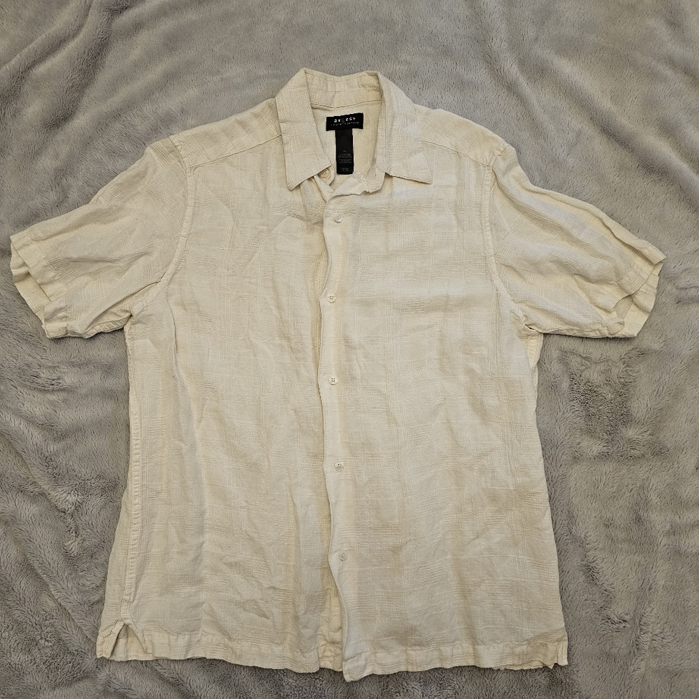 Axcess Liz Claiborne Mens Button Up Shirt